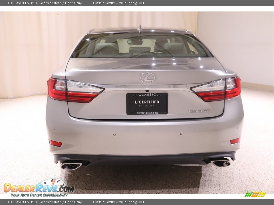 2016 Lexus ES 350 Atomic Silver / Light Gray Photo #25