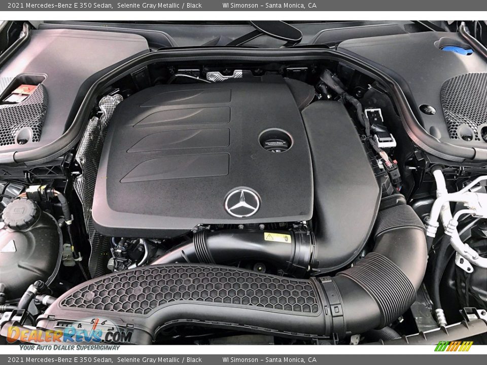 2021 Mercedes-Benz E 350 Sedan Selenite Gray Metallic / Black Photo #8