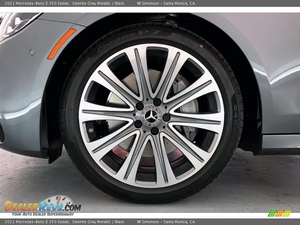 2021 Mercedes-Benz E 350 Sedan Selenite Gray Metallic / Black Photo #9