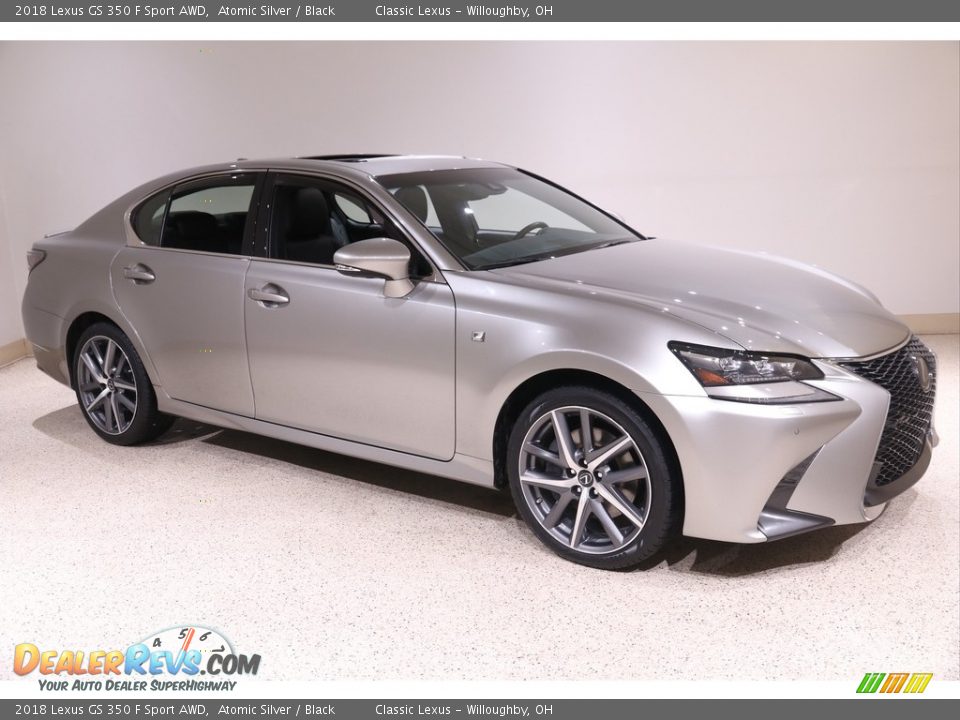 2018 Lexus GS 350 F Sport AWD Atomic Silver / Black Photo #1