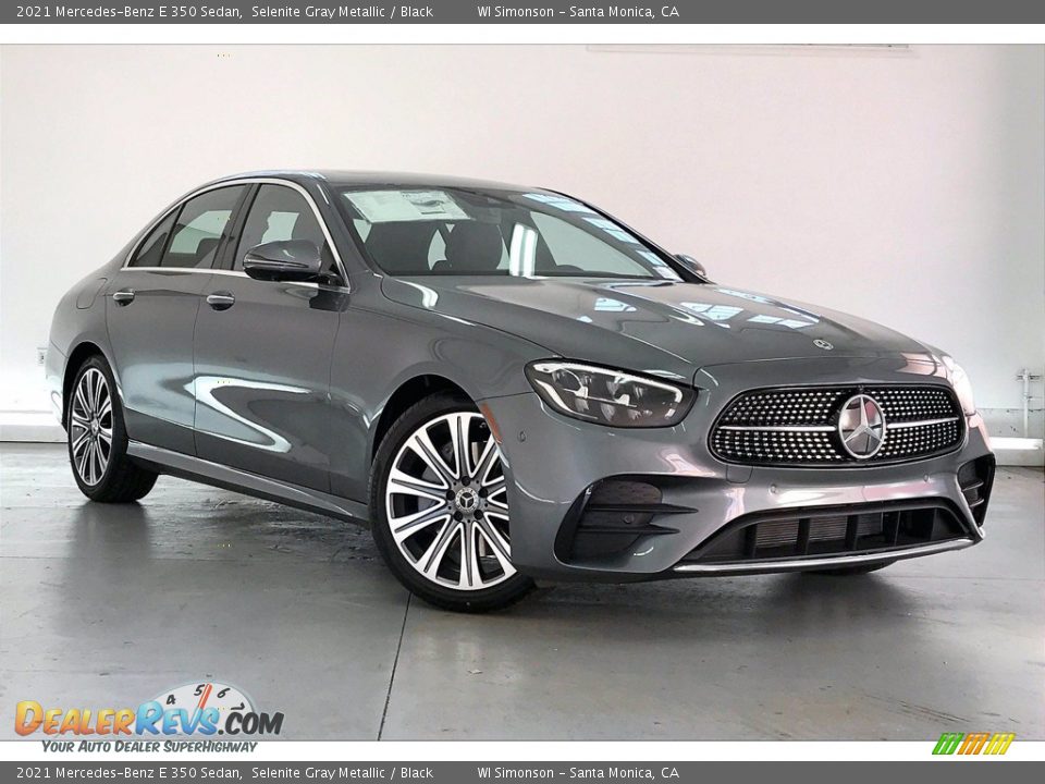 2021 Mercedes-Benz E 350 Sedan Selenite Gray Metallic / Black Photo #12