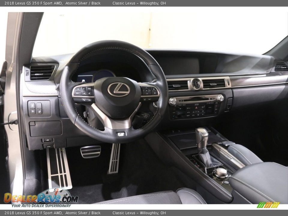 2018 Lexus GS 350 F Sport AWD Atomic Silver / Black Photo #6