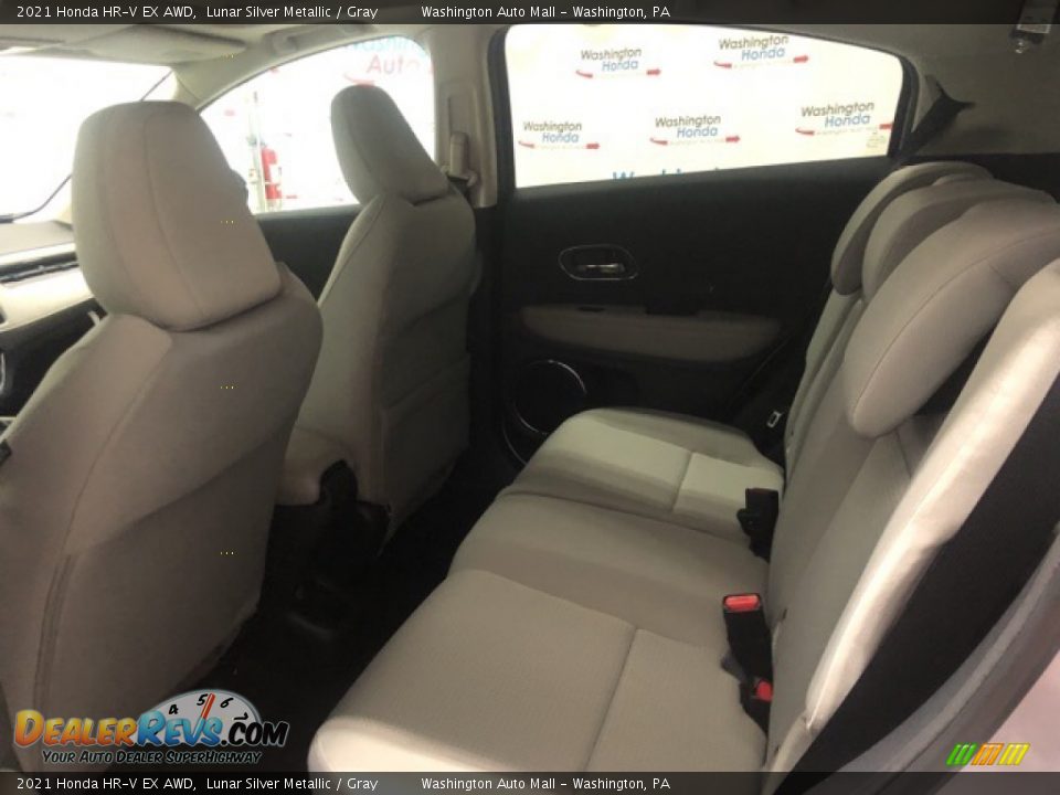 2021 Honda HR-V EX AWD Lunar Silver Metallic / Gray Photo #5