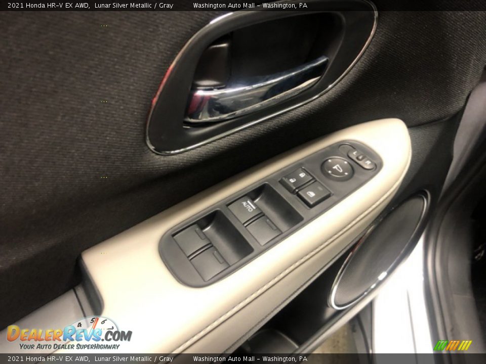 2021 Honda HR-V EX AWD Lunar Silver Metallic / Gray Photo #8