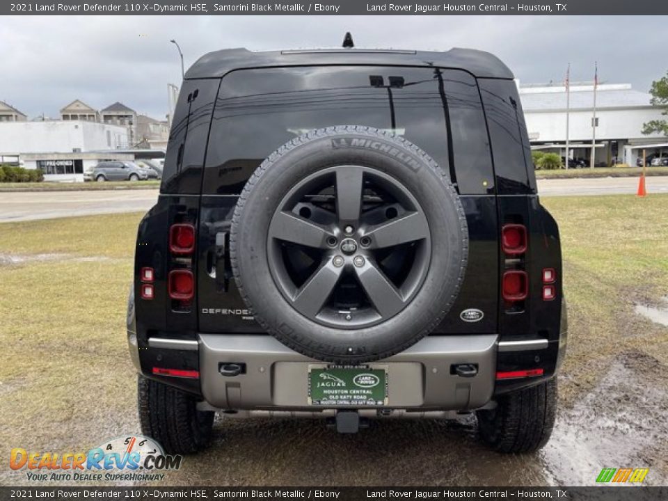 2021 Land Rover Defender 110 X-Dynamic HSE Santorini Black Metallic / Ebony Photo #9