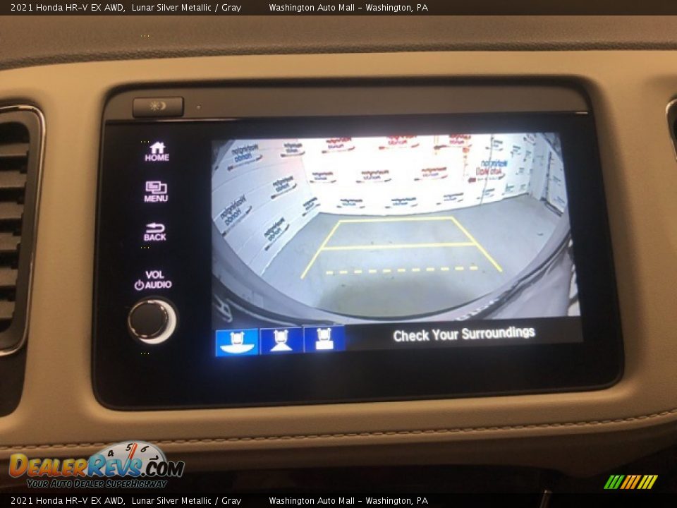 2021 Honda HR-V EX AWD Lunar Silver Metallic / Gray Photo #15