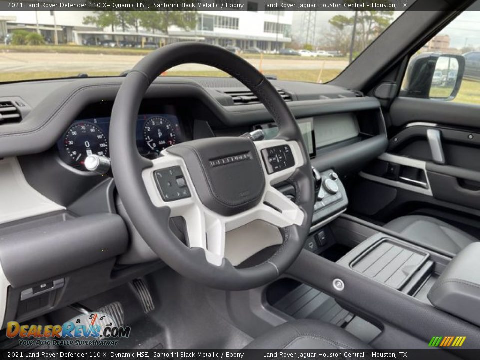 Ebony Interior - 2021 Land Rover Defender 110 X-Dynamic HSE Photo #16