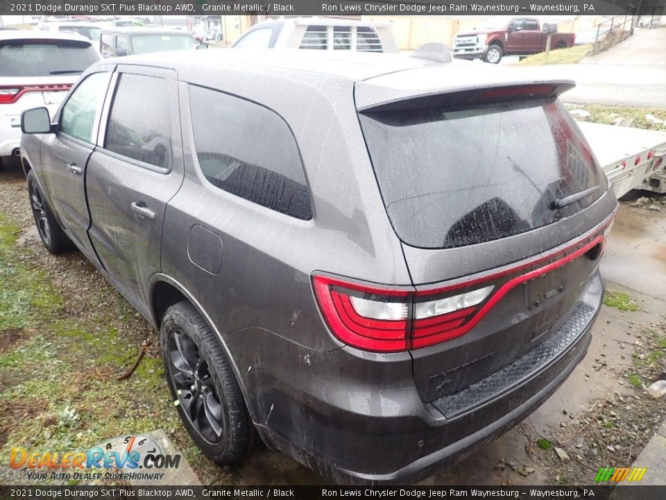 2021 Dodge Durango SXT Plus Blacktop AWD Granite Metallic / Black Photo #4