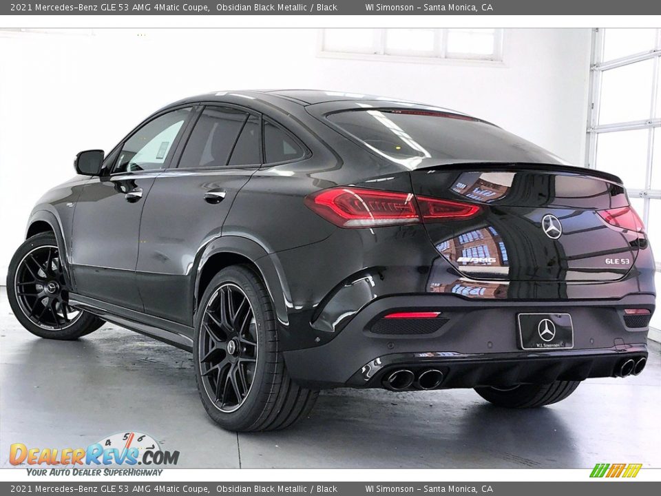 2021 Mercedes-Benz GLE 53 AMG 4Matic Coupe Obsidian Black Metallic / Black Photo #2