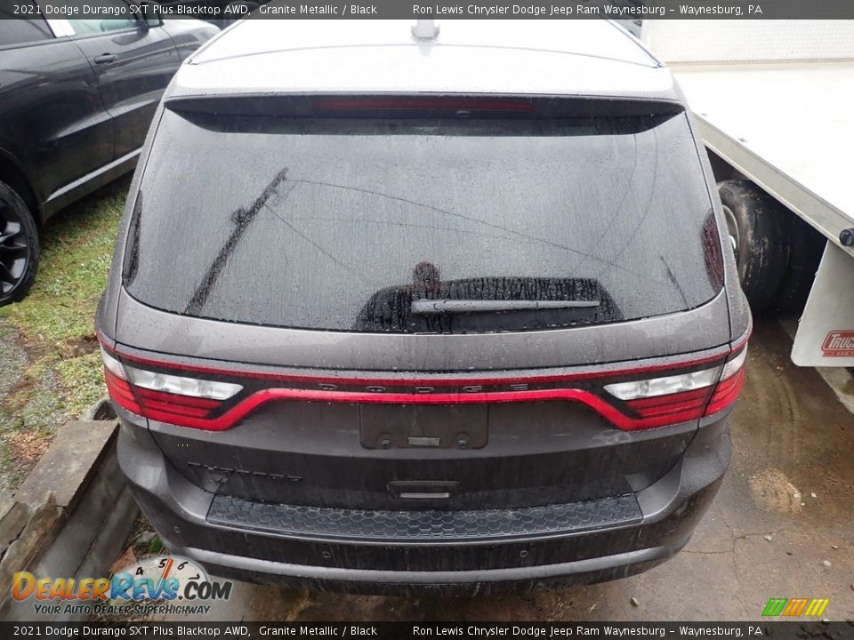 2021 Dodge Durango SXT Plus Blacktop AWD Granite Metallic / Black Photo #5