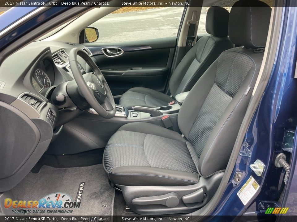 Charcoal Interior - 2017 Nissan Sentra SR Turbo Photo #10