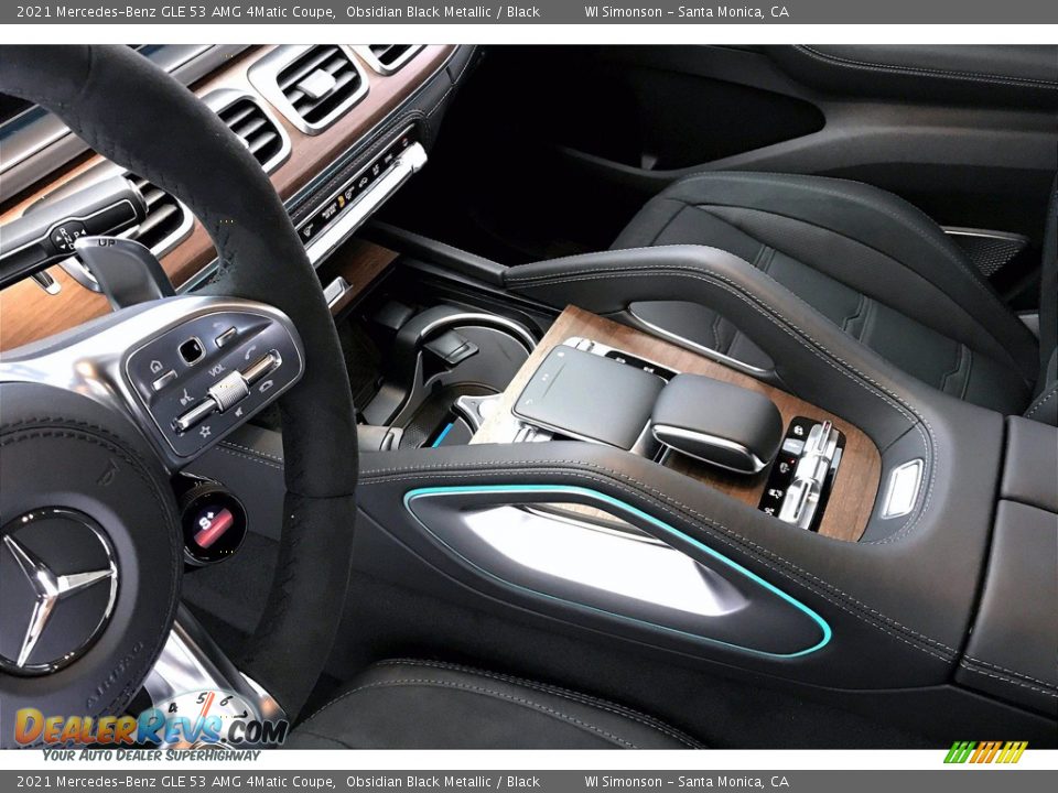 2021 Mercedes-Benz GLE 53 AMG 4Matic Coupe Obsidian Black Metallic / Black Photo #7