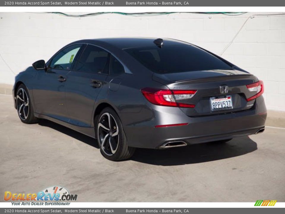 2020 Honda Accord Sport Sedan Modern Steel Metallic / Black Photo #2