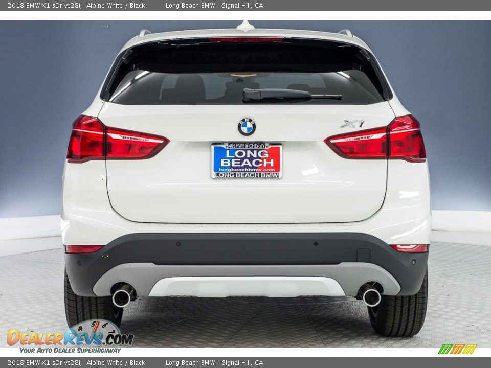 2018 BMW X1 sDrive28i Alpine White / Black Photo #3