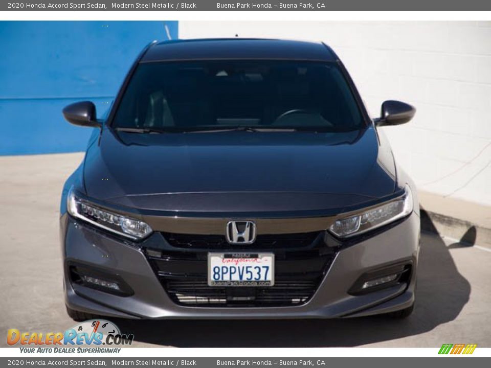 2020 Honda Accord Sport Sedan Modern Steel Metallic / Black Photo #7