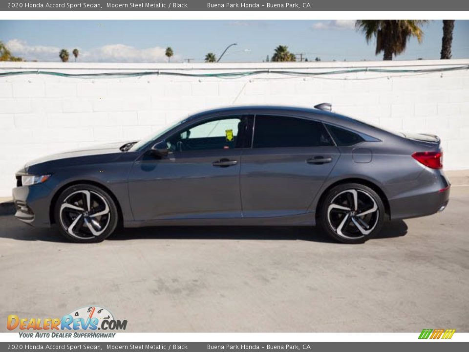 2020 Honda Accord Sport Sedan Modern Steel Metallic / Black Photo #8