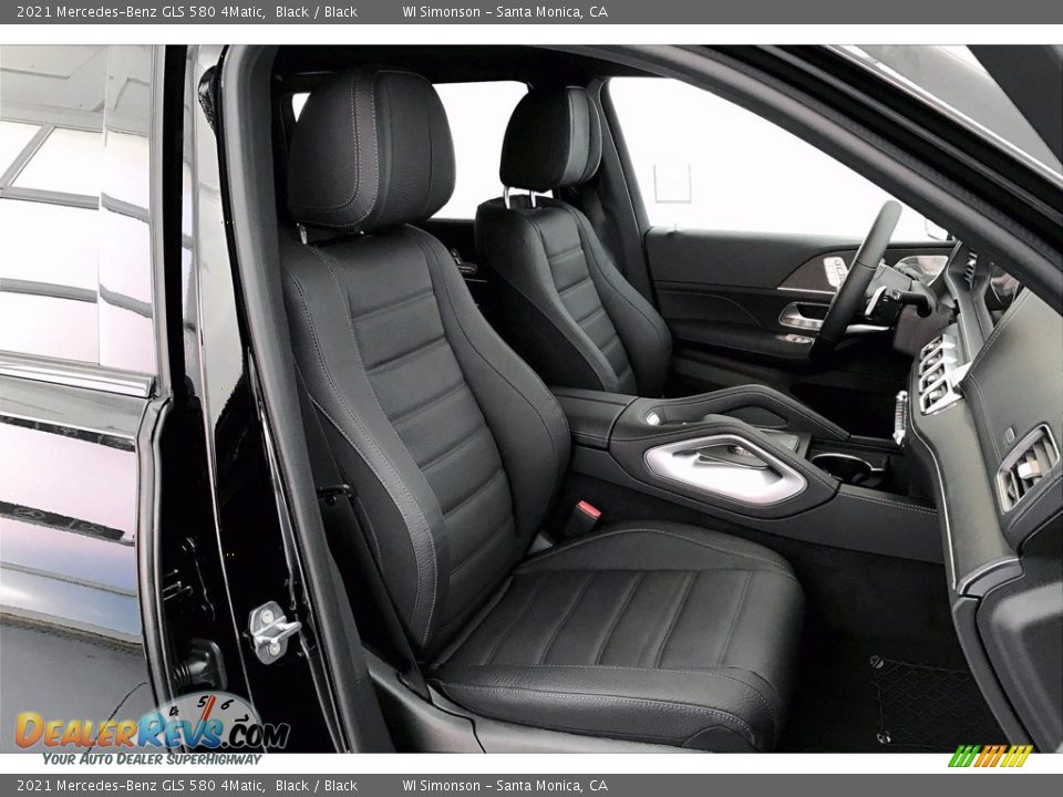 Front Seat of 2021 Mercedes-Benz GLS 580 4Matic Photo #5