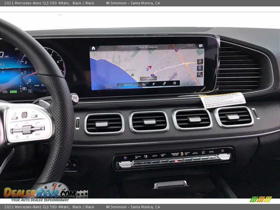 Navigation of 2021 Mercedes-Benz GLS 580 4Matic Photo #6