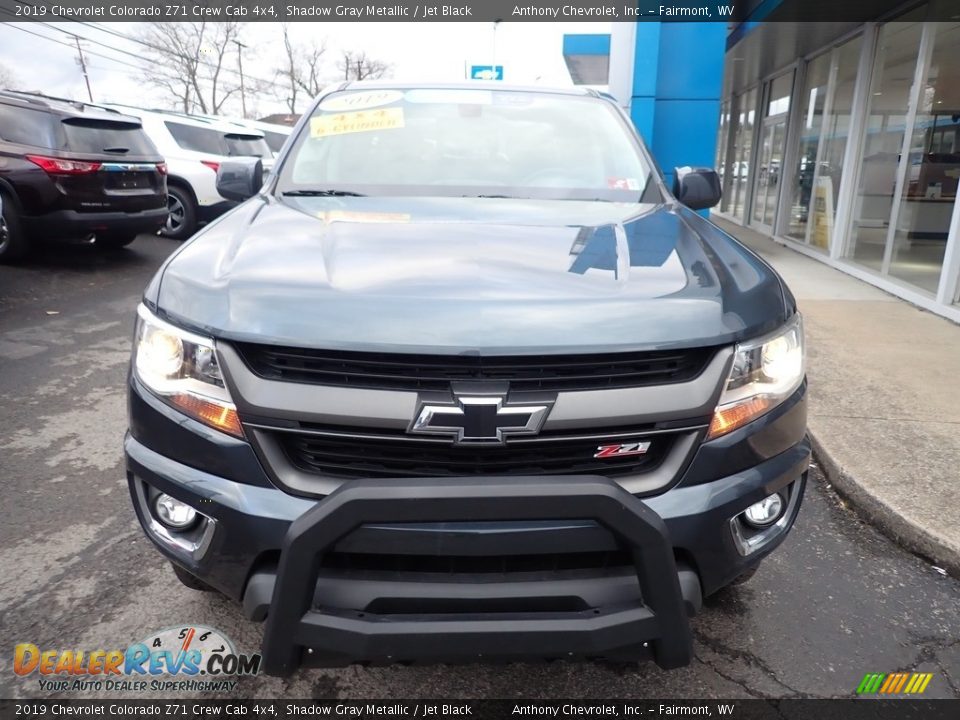 2019 Chevrolet Colorado Z71 Crew Cab 4x4 Shadow Gray Metallic / Jet Black Photo #2