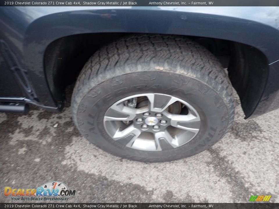 2019 Chevrolet Colorado Z71 Crew Cab 4x4 Shadow Gray Metallic / Jet Black Photo #3