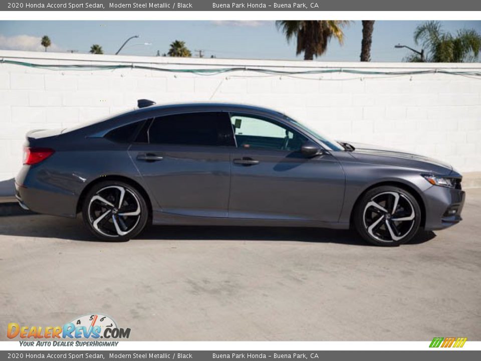 2020 Honda Accord Sport Sedan Modern Steel Metallic / Black Photo #12