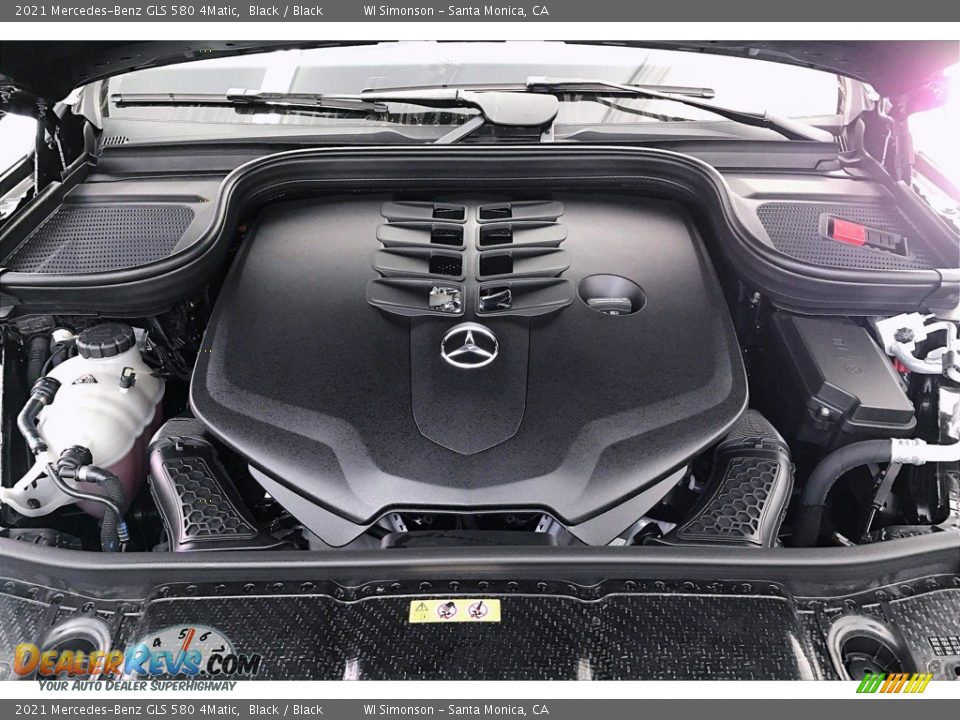 2021 Mercedes-Benz GLS 580 4Matic 4.0 Liter DI biturbo DOHC 32-Valve VVT V8 Engine Photo #8