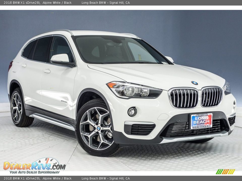 2018 BMW X1 sDrive28i Alpine White / Black Photo #11