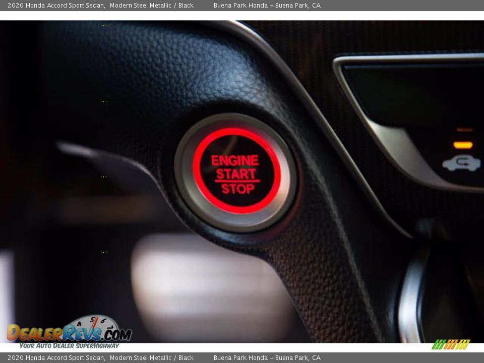 2020 Honda Accord Sport Sedan Modern Steel Metallic / Black Photo #16