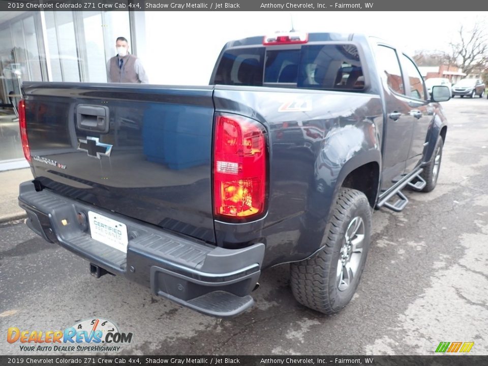 2019 Chevrolet Colorado Z71 Crew Cab 4x4 Shadow Gray Metallic / Jet Black Photo #8