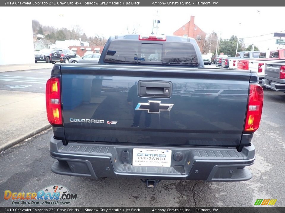 2019 Chevrolet Colorado Z71 Crew Cab 4x4 Shadow Gray Metallic / Jet Black Photo #9