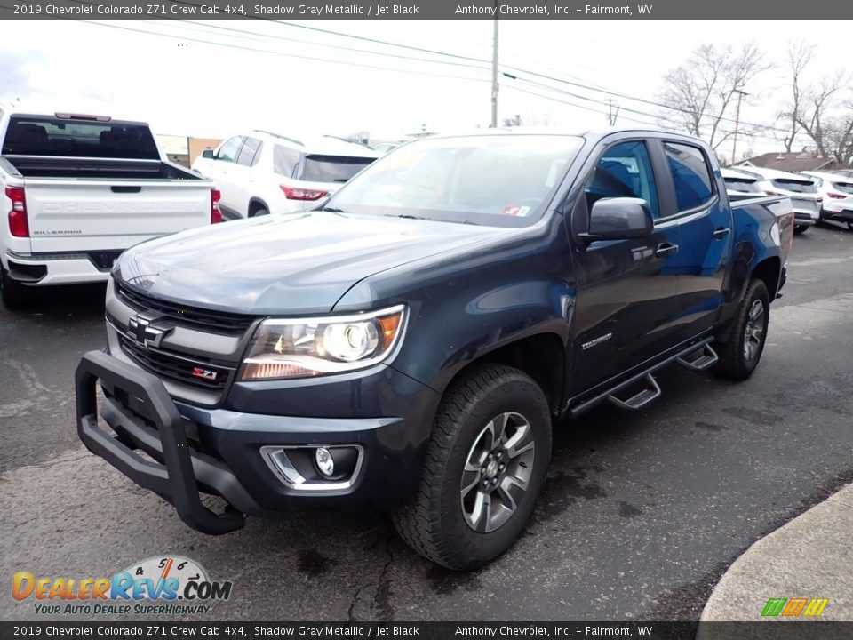 2019 Chevrolet Colorado Z71 Crew Cab 4x4 Shadow Gray Metallic / Jet Black Photo #11