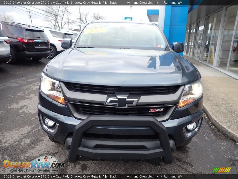 2019 Chevrolet Colorado Z71 Crew Cab 4x4 Shadow Gray Metallic / Jet Black Photo #12