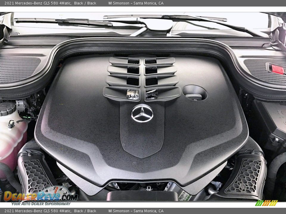 2021 Mercedes-Benz GLS 580 4Matic Black / Black Photo #8