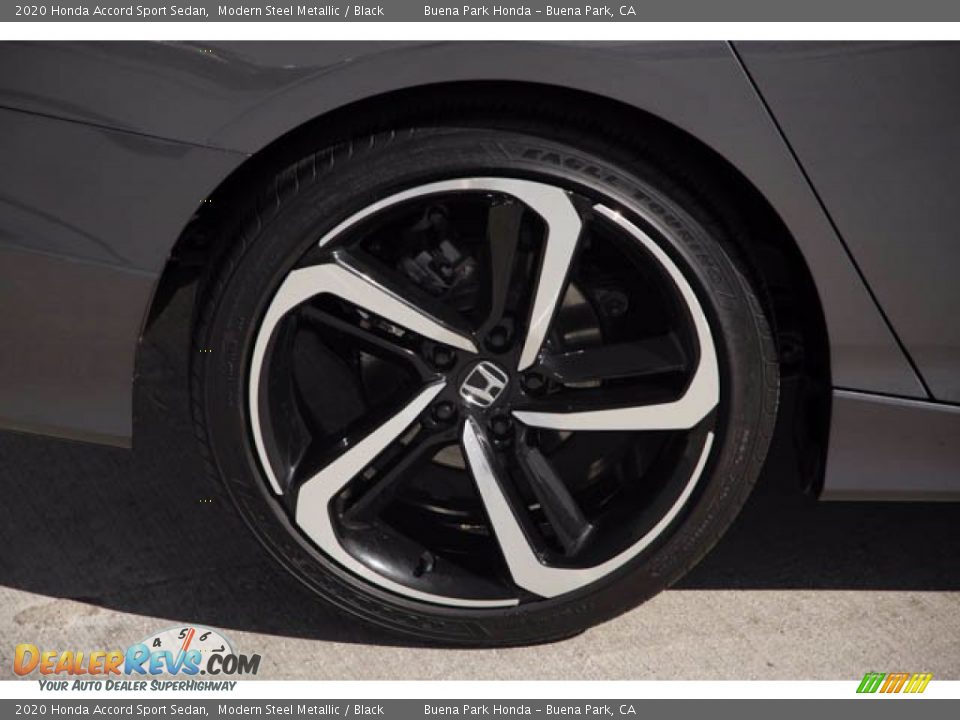 2020 Honda Accord Sport Sedan Modern Steel Metallic / Black Photo #34
