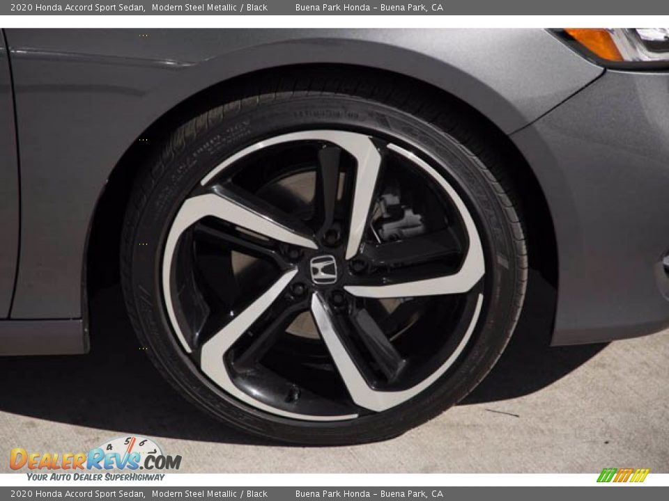 2020 Honda Accord Sport Sedan Modern Steel Metallic / Black Photo #35