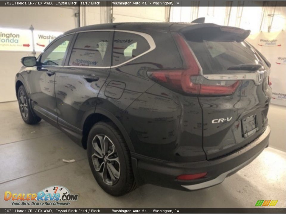2021 Honda CR-V EX AWD Crystal Black Pearl / Black Photo #3