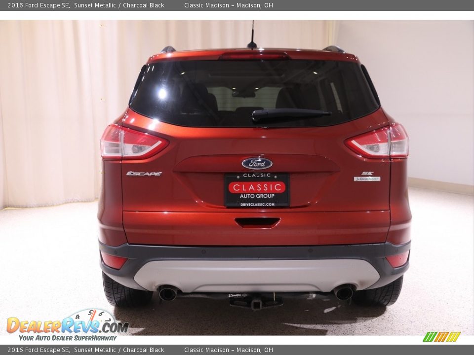 2016 Ford Escape SE Sunset Metallic / Charcoal Black Photo #21