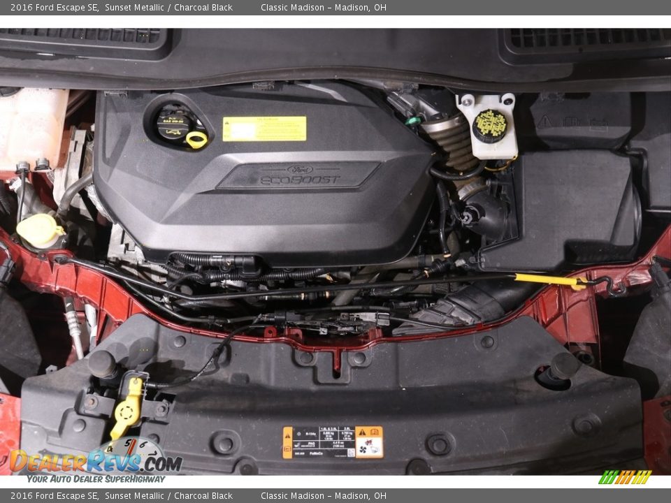 2016 Ford Escape SE Sunset Metallic / Charcoal Black Photo #22