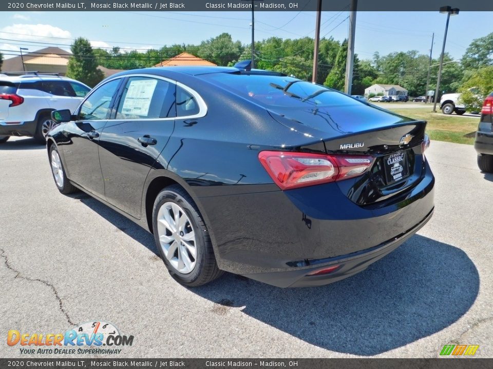 2020 Chevrolet Malibu LT Mosaic Black Metallic / Jet Black Photo #7