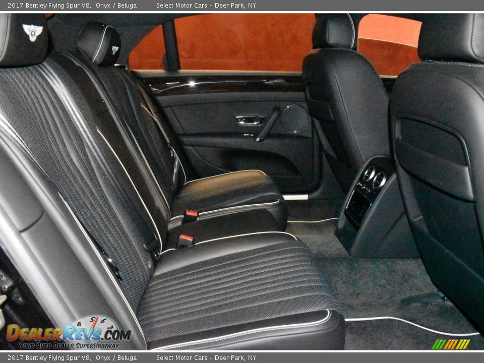 Rear Seat of 2017 Bentley Flying Spur V8 Photo #15