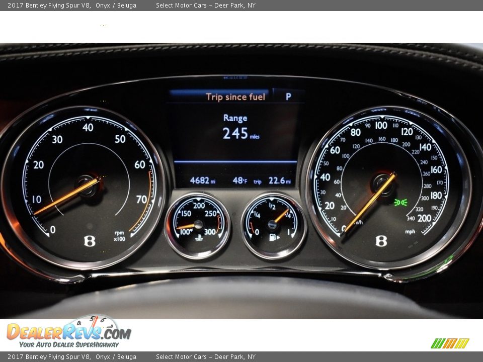 2017 Bentley Flying Spur V8 Gauges Photo #20