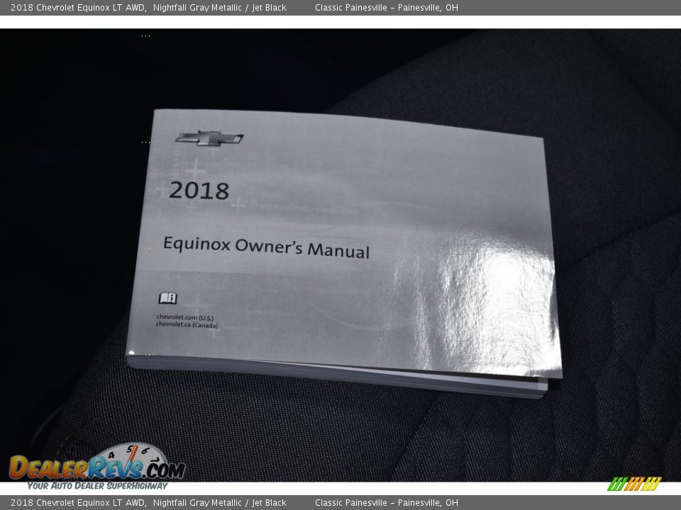 2018 Chevrolet Equinox LT AWD Nightfall Gray Metallic / Jet Black Photo #18