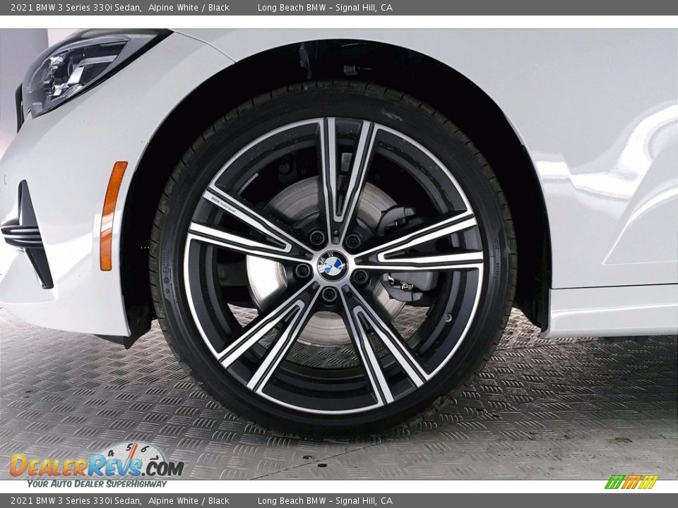 2021 BMW 3 Series 330i Sedan Alpine White / Black Photo #12