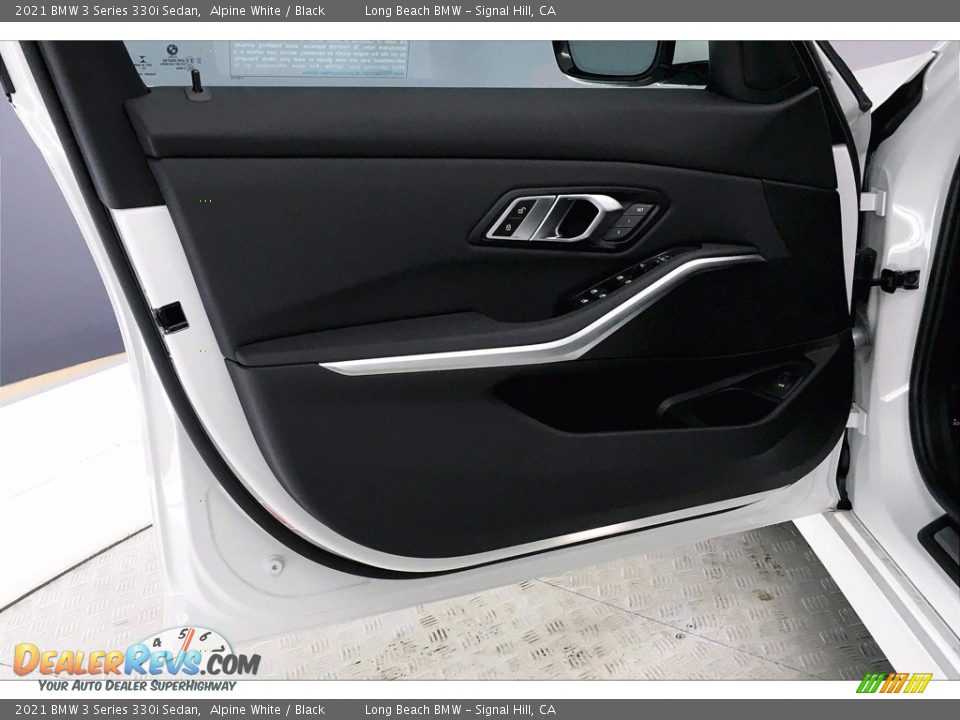 2021 BMW 3 Series 330i Sedan Alpine White / Black Photo #13