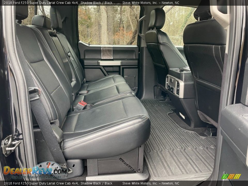 2018 Ford F250 Super Duty Lariat Crew Cab 4x4 Shadow Black / Black Photo #17