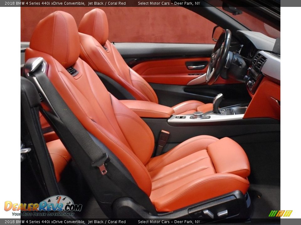 Front Seat of 2018 BMW 4 Series 440i xDrive Convertible Photo #16