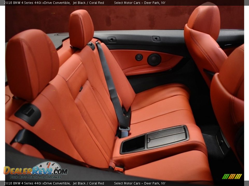 Rear Seat of 2018 BMW 4 Series 440i xDrive Convertible Photo #17