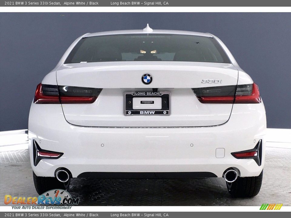 2021 BMW 3 Series 330i Sedan Alpine White / Black Photo #4