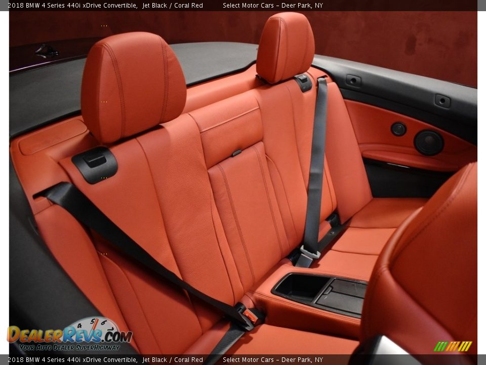 Rear Seat of 2018 BMW 4 Series 440i xDrive Convertible Photo #19