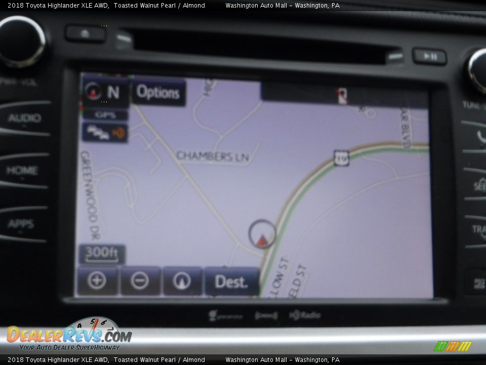 2018 Toyota Highlander XLE AWD Toasted Walnut Pearl / Almond Photo #4